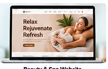 Beauty and spa website