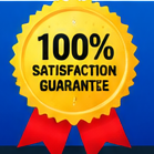 100% satisfaction guarantee